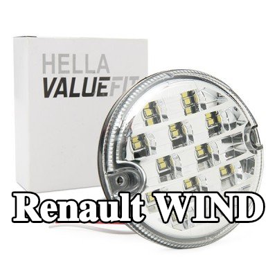 HELLA ضوء الرجوع للخلف PRO عالي الكربون — Renault Wind
