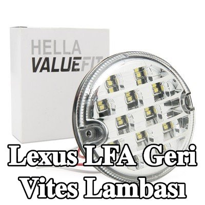 HELLA Geri vites lambası PRO Yüksek Karbon — Lexus Lfa