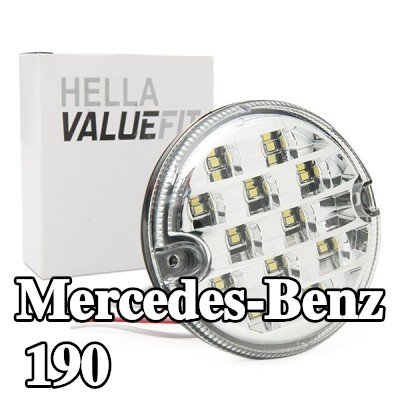 HELLA ضوء الرجوع للخلف PRO عالي الكربون — Mercedes-Benz 190