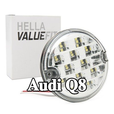 HELLA ضوء الرجوع للخلف PRO عالي الكربون — Audi Q8