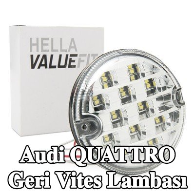 HELLA Geri vites lambası PRO Yüksek Karbon — Audi Quattro