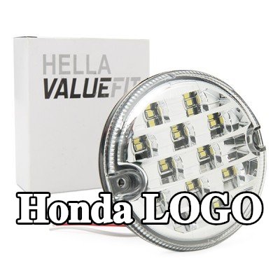 HELLA ضوء الرجوع للخلف PRO عالي الكربون — Honda Logo