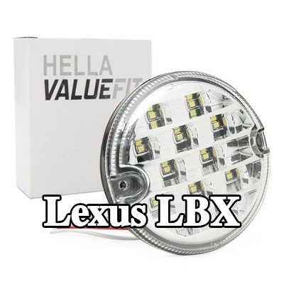 HELLA ضوء الرجوع للخلف PRO عالي الكربون — Lexus Lbx