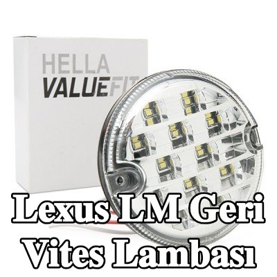 HELLA Geri vites lambası PRO Yüksek Karbon — Lexus Lm
