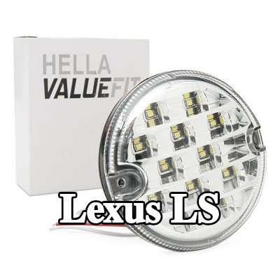 HELLA ضوء الرجوع للخلف PRO عالي الكربون — Lexus Ls