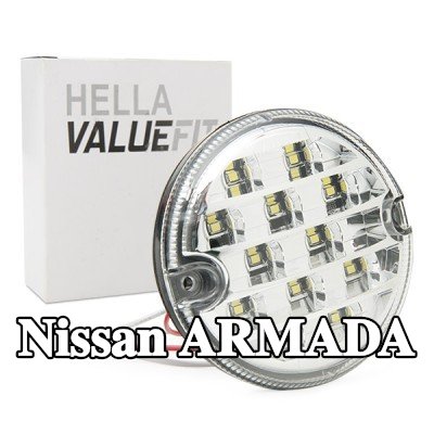 HELLA ضوء الرجوع للخلف PRO عالي الكربون — Nissan Armada
