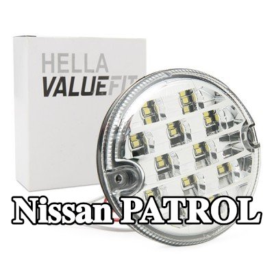 HELLA ضوء الرجوع للخلف PRO عالي الكربون — Nissan Patrol