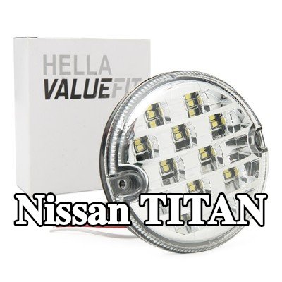 HELLA ضوء الرجوع للخلف PRO عالي الكربون — Nissan Titan