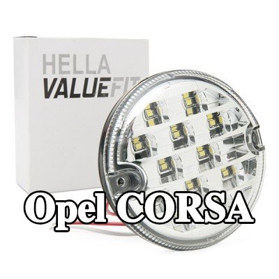 HELLA ضوء الرجوع للخلف PRO عالي الكربون — Opel Corsa