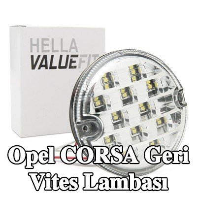 HELLA Geri vites lambası PRO Yüksek Karbon — Opel Corsa
