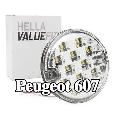 HELLA ضوء الرجوع للخلف PRO عالي الكربون — Peugeot 607