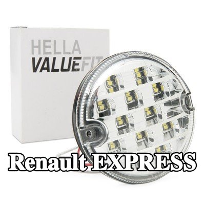 HELLA ضوء الرجوع للخلف PRO عالي الكربون — Renault Express