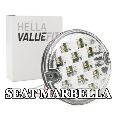 HELLA ضوء الرجوع للخلف PRO عالي الكربون — SEAT Marbella