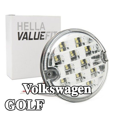 HELLA ضوء الرجوع للخلف PRO عالي الكربون — Volkswagen Golf