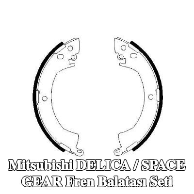 BOSCH Fren Balatası Seti — 2004 Mitsubishi Delica / Space Gear