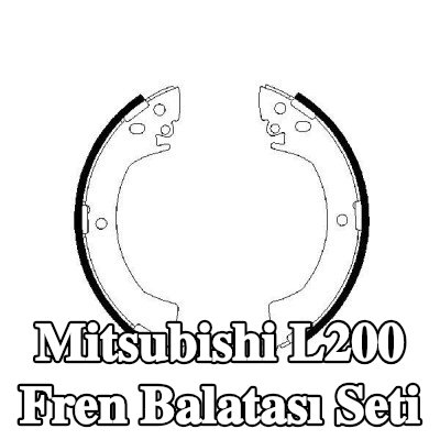 BOSCH Fren Balatası Seti — 1990 Mitsubishi L200