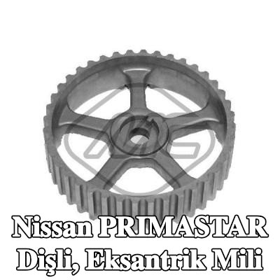 Metalcaucho Dişli, eksantrik mili — Nissan Primastar