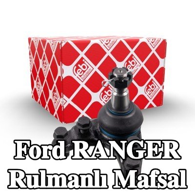 FEBI BILSTEIN Ön Sol Aks Bilyeli Mafsal, Ön Aks Sağ, Alt, 19, 5mm, taç somun ve çatal pimli, cıvata/vida ile, somunlu — Ford Ranger