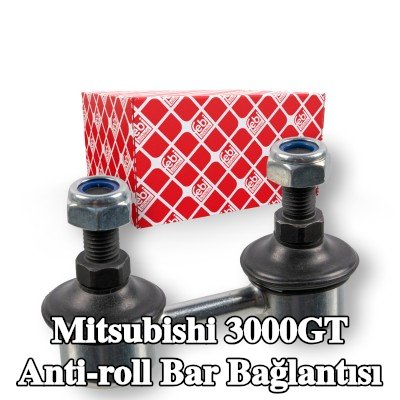 FEBI BILSTEIN Stabilizatör kolu OE Turbo YENİ, Sol Ön Aks, Ön Aks Sağ, 61mm, Çelik — Mitsubishi 3000gt