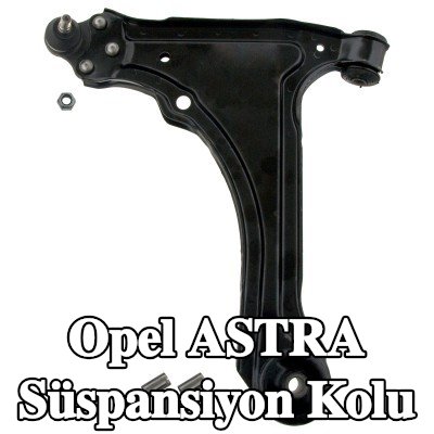 FEBI BILSTEIN Ön Aks Sol Süspansiyon Kolu, Alt, Çelik Sac, bilyeli mafsal ile, lastik yastıklı, manşonlu — 1997 Opel Astra