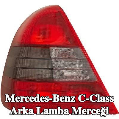 DIEDERICHS Arka lamba camı Sol, ampul yuvası olmadan, reflektörlü — Mercedes-Benz C-Class