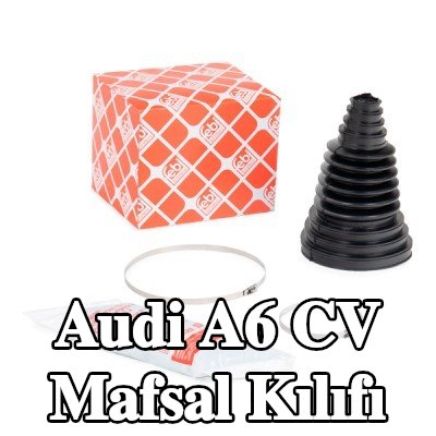 FEBI BILSTEIN Ön aks CV manşonu, Arka Aks, gres ile, kelepçeli — Audi A6