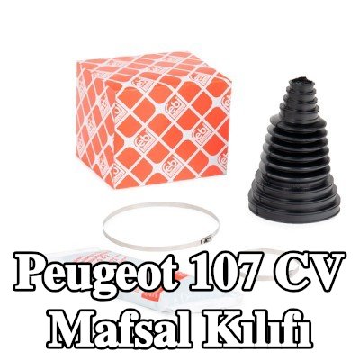 FEBI BILSTEIN Ön aks CV manşonu, Arka Aks, gres ile, kelepçeli — Peugeot 107