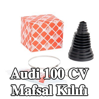 FEBI BILSTEIN Ön aks CV manşonu, Arka Aks, gres ile, kelepçeli — Audi 100