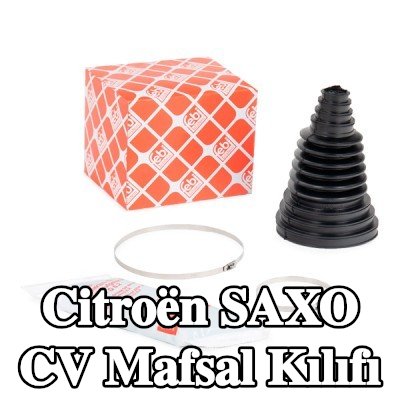 FEBI BILSTEIN Ön aks CV manşonu, Arka Aks, gres ile, kelepçeli — Citroën Saxo