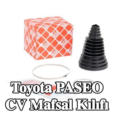 FEBI BILSTEIN Ön aks CV manşonu, Arka Aks, gres ile, kelepçeli — Toyota Paseo