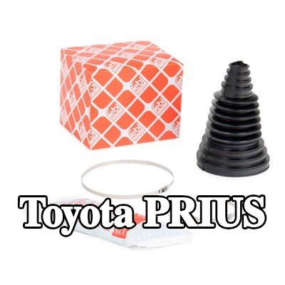 FEBI BILSTEIN غطاء مفصل CV المحور الأمامي, المحور الخلفي, مع شحم, مع مشابك — 2012 Toyota Prius