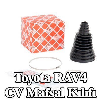 FEBI BILSTEIN Ön aks CV manşonu, Arka Aks, gres ile, kelepçeli — 2000 Toyota Rav4