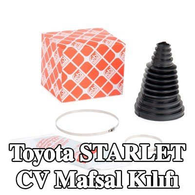 FEBI BILSTEIN Ön aks CV manşonu, Arka Aks, gres ile, kelepçeli — Toyota Starlet