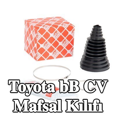 FEBI BILSTEIN Ön aks CV manşonu, Arka Aks, gres ile, kelepçeli — Toyota bB