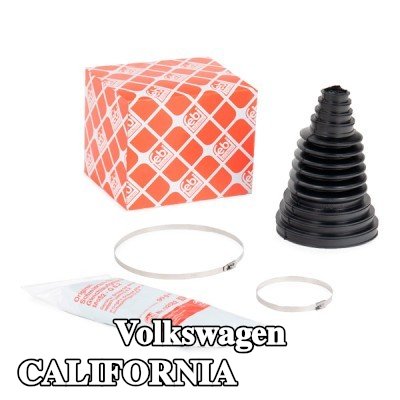 FEBI BILSTEIN غطاء مفصل CV المحور الأمامي, المحور الخلفي, مع شحم, مع مشابك — 2012 Volkswagen California