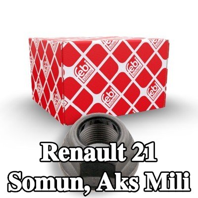 FEBI BILSTEIN Somun, arka aks ucu — Renault 21