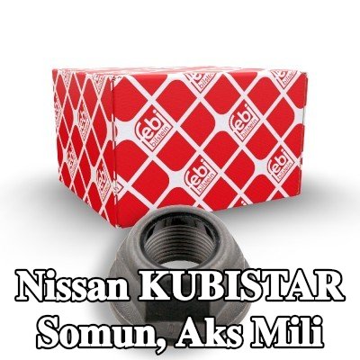 FEBI BILSTEIN Somun, arka aks ucu — Nissan Kubistar