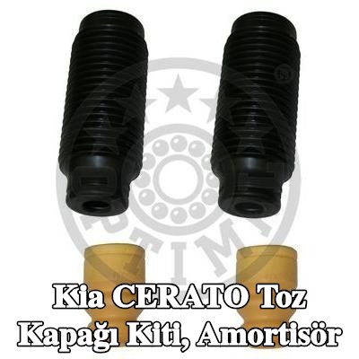 OPTIMAL Toz kapağı kiti, amortisör Ön Aks Sol, Ön Aks Sağ — 2002 Kia Cerato