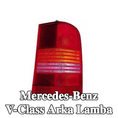 VAN WEZEL Arka lamba Sol, ampul yuvası olmadan — Mercedes-Benz V-Class