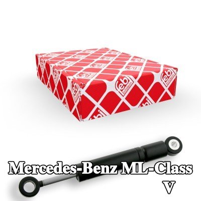 FEBI BILSTEIN مثبط الاهتزاز، حزام مضلع على شكل V — Mercedes-Benz ML-Class