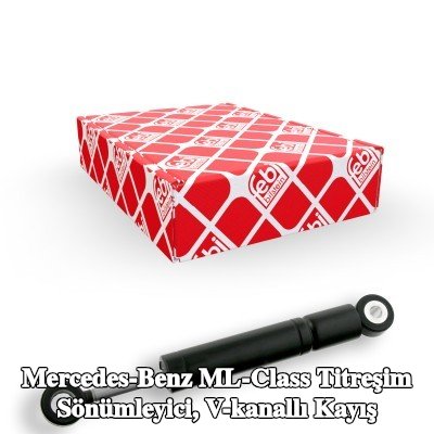FEBI BILSTEIN Titreşim Sönümleyici, V-kanallı kayış — Mercedes-Benz ML-Class