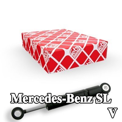 FEBI BILSTEIN مثبط الاهتزاز، حزام مضلع على شكل V — Mercedes-Benz Sl