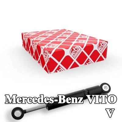 FEBI BILSTEIN مثبط الاهتزاز، حزام مضلع على شكل V — Mercedes-Benz Vito