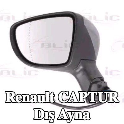 BLIC Sol yan ayna, Elektrikli — 2016 Renault Captur
