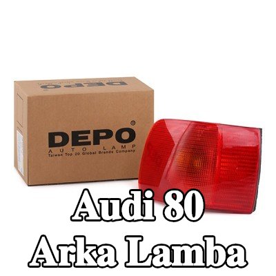 ABAKUS Arka lamba Sol, ampul içermez, ampul yuvası olmadan — 1992 Audi 80