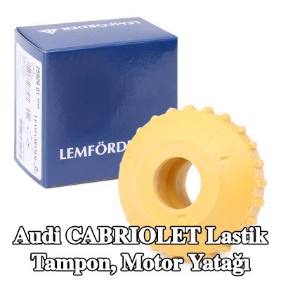 LEMFÖRDER Lastik tampon, motor montajı Ön — Audi Cabriolet