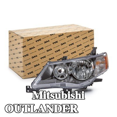 TYC المصباح الأمامي الأيسر, D2R, HB3, مع محرك كهربائي, بدون وحدة التحكم — 2011 Mitsubishi Outlander