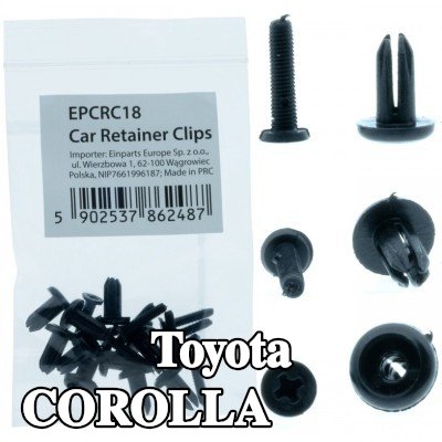 EINPARTS مشبك، المصد — 2012 Toyota Corolla