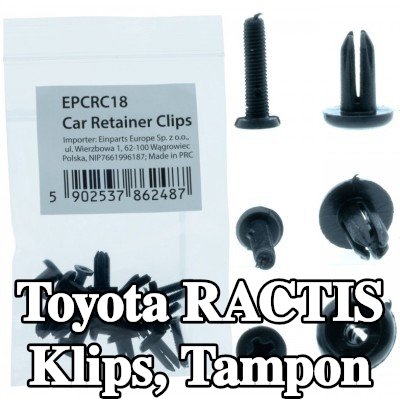 EINPARTS Klips, tampon — Toyota Ractis