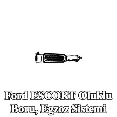 VEGAZ Oluklu Boru, egzoz sistemi — Ford Escort